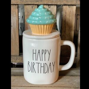 Rae Dunn Happy Birthday Mug